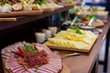 Breakfast buffet
