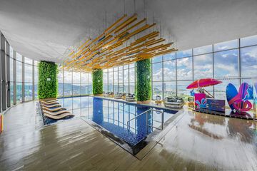 Rooftop pool