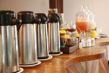 Breakfast area