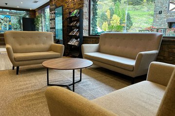Lobby sitting area