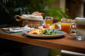 Breakfast area