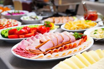Breakfast buffet