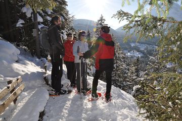 Snowshoeing