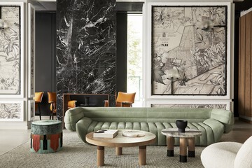Lobby sitting area