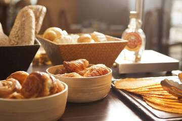 Breakfast buffet