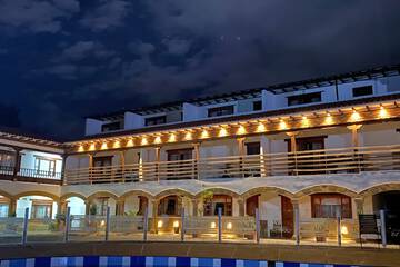 Front of property - evening/night
