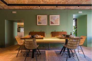 Breakfast area