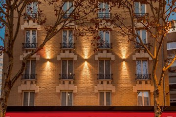 Front of property - evening/night