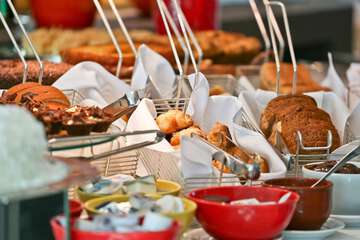 Breakfast buffet