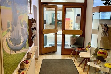 Interior entrance