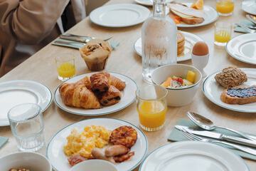 Breakfast area