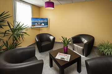 Lobby sitting area