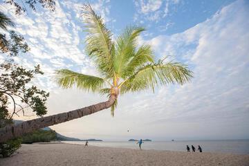 Private beach