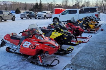 Snowmobiling