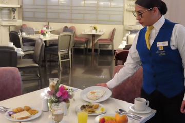Breakfast area