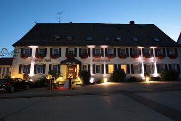 Front of property - evening/night