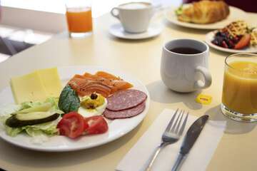 Breakfast area