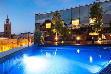 Rooftop pool