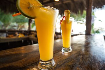 Poolside bar