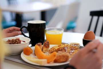 Breakfast area