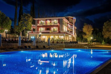 Front of property - evening/night