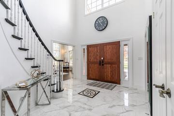 Interior entrance
