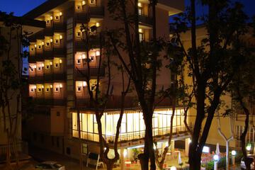 Front of property - evening/night