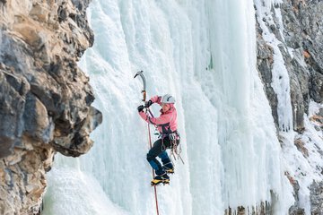 Outdoor rock climbing