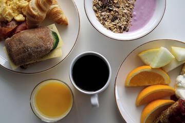 Breakfast buffet