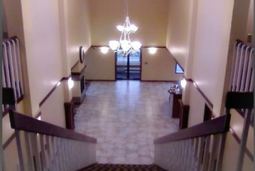 Interior entrance