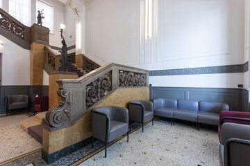 Lobby sitting area