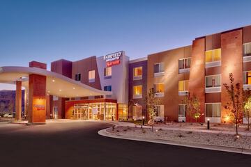 Front of property - evening/night