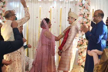 Indoor wedding