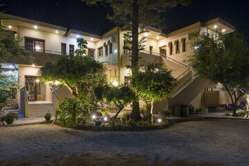 Front of property - evening/night