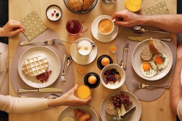 Breakfast buffet