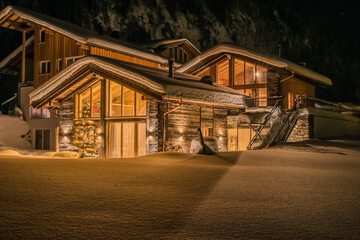 Front of property - evening/night