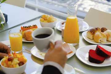 Breakfast area