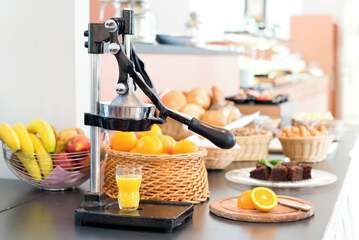 Breakfast buffet