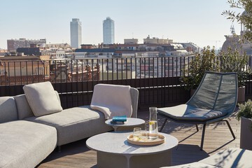 Rooftop pool