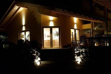 Front of property - evening/night
