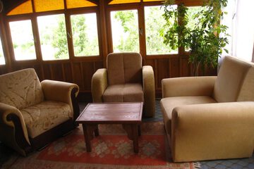 Lobby sitting area