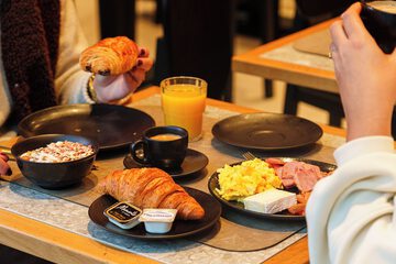 Breakfast buffet