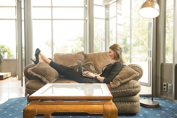 Lobby sitting area