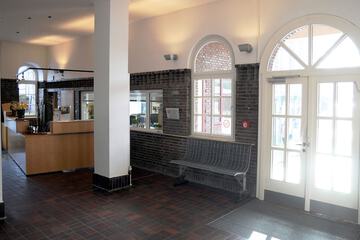 Interior entrance