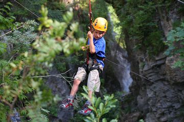 Outdoor rock climbing