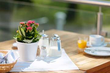 Breakfast area