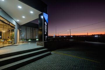 Front of property - evening/night