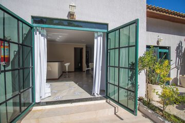 Interior entrance