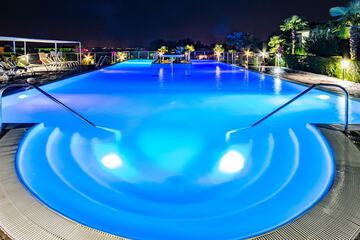Rooftop pool