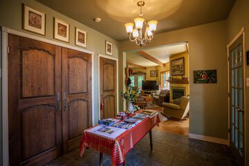 Interior entrance